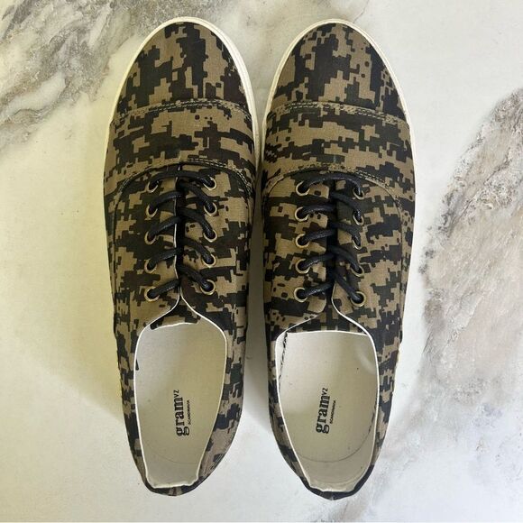 Camo Shoe GRAM Scandinavian V2 352g Vulcanized Sole Sneakers in Camo Size 12 NEW - Picture 8 of 13